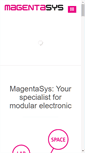 Mobile Screenshot of magentasys.com