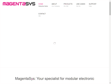 Tablet Screenshot of magentasys.com